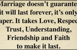 To make your relationship last