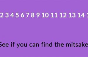 Can you find the mistake in this picture? Not many people can solve it!