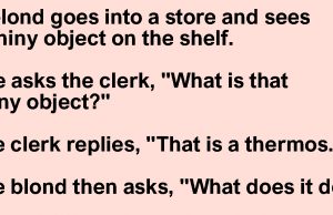 A Blond and a Thermos