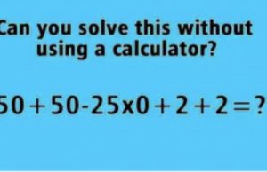 This May Be An 8th-Grade Maths Problem But It Is Stumping The Internet
