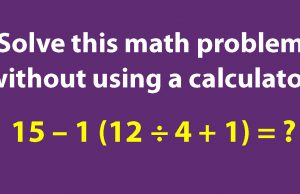Very few Americans get this right without a calculator: Can you solve it?
