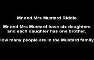 How Many People Are In The Mustard Family?