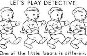 Let’s Play Detective.