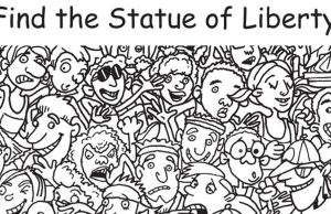 Hidden Thing: Find The Statue of Liberty.