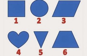 Odd One Out Shape Riddle.