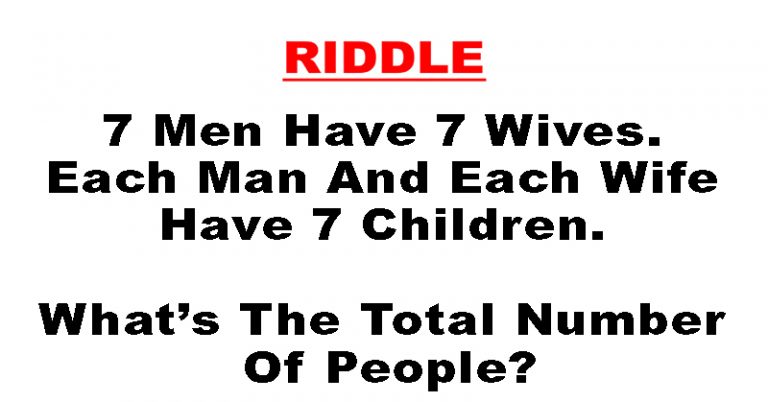 7 Men Have 7 Wives