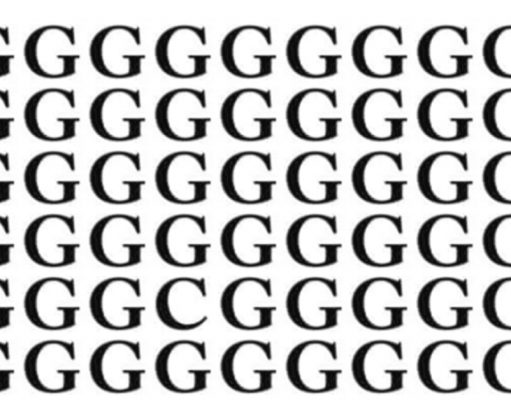 How Quickly Can You Spot The Odd Letter?