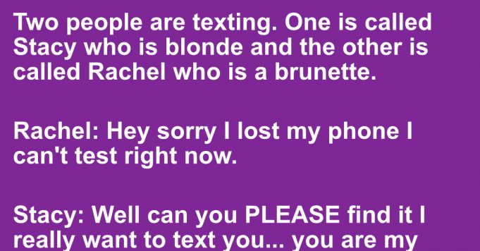 The blonde’s troll