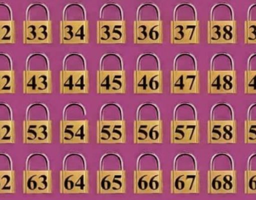 Only 1 in 5 People Can Find The Open Locks In 10 Seconds!