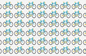 Are you eagle eyed enough to find the different bicycle?