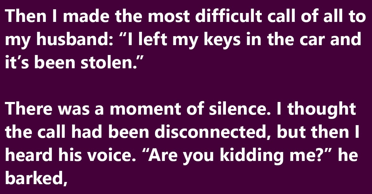 a-stolen-car-woman-calls-her-husband-after-losing-her-keys