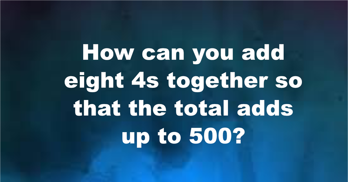 Can you solve this riddle under 30 seconds?