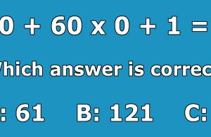 Most adults fail this simple math test – but can you figure out the right answer?