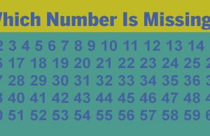Most People Can’t Spot the Missing Number in Under 10 Seconds