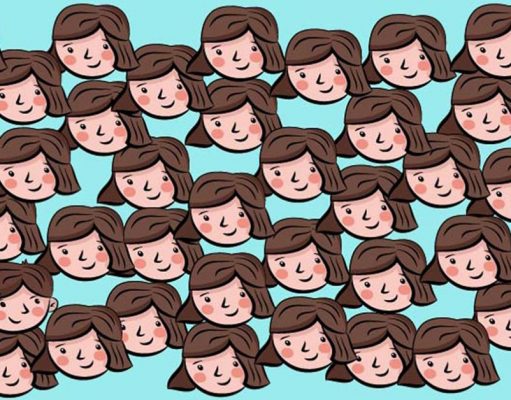 Most people can’t handle it: Can you find the boy hiding among the girls?