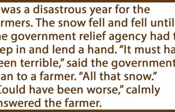 Could Have Been Worse.