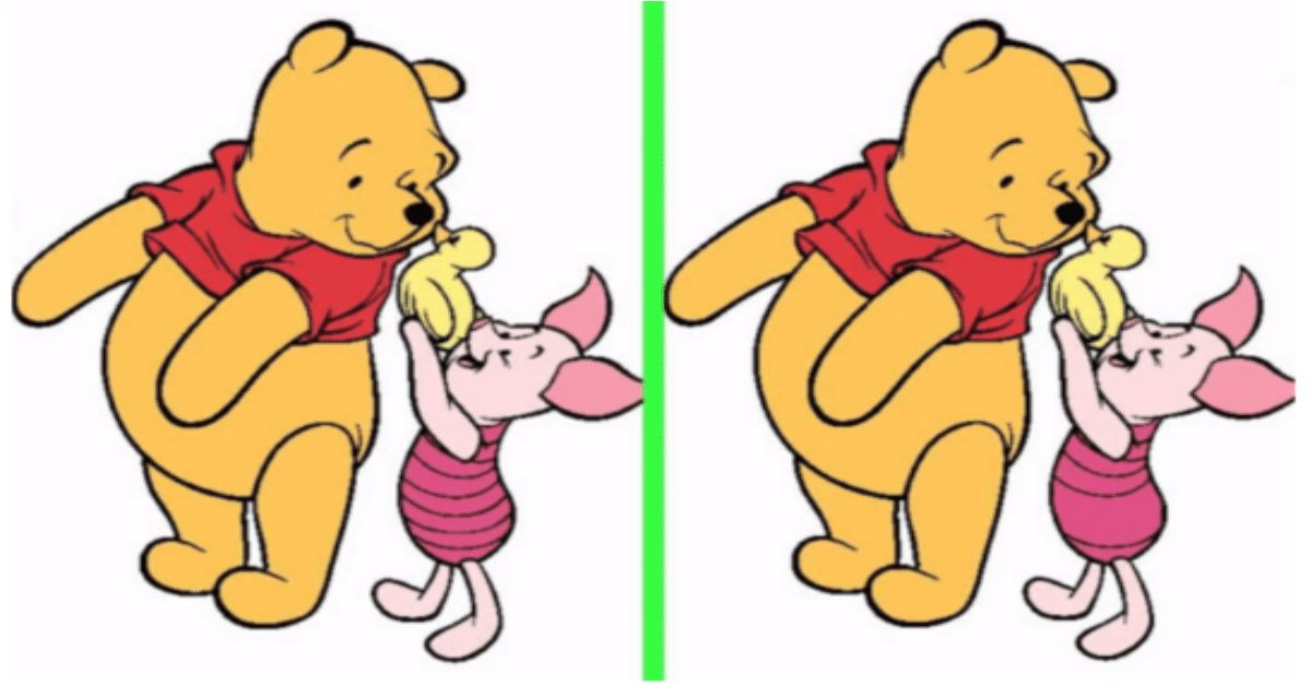 Can You Find The Difference In These Pooh Picture Puzzles?