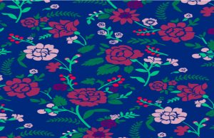 Tricky brainteaser asks if YOU can spot the crayon hidden in this floral wallpaper