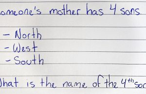 What’s the name of the fourth son?