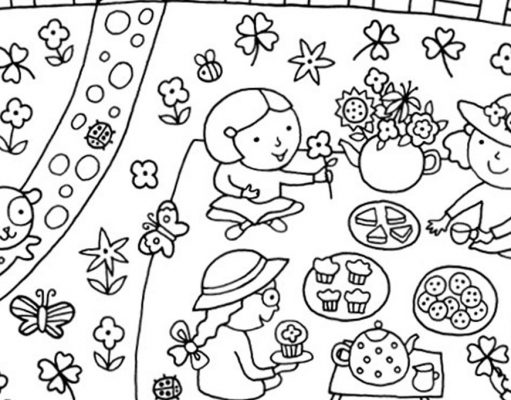 Find 5 Butterflies and 6 Ladybugs in The Garden.