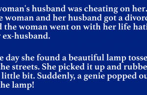 Genie Joke: Half Wishes