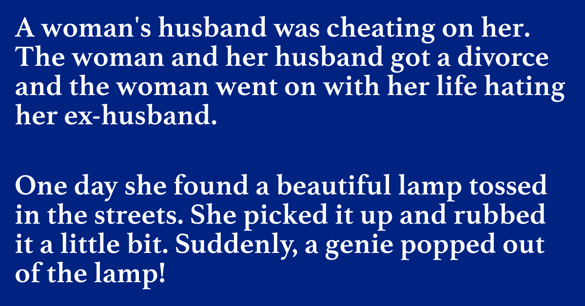 Genie Joke Half Wishes