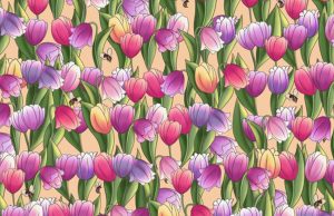 Can YOU spot the Bell hidden among the flowers and bees?