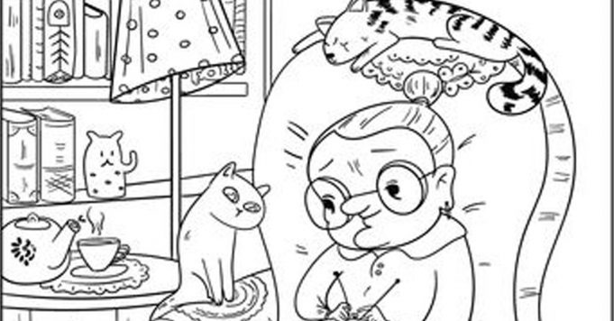 Find a Butterfly and a Fish Hidden in the Picture.