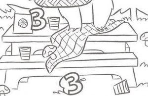 Find Three of the Number 3 Hidden in This Scene.