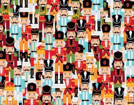 Can You Find the Nutcracker With a Missing Mustache? Can You Find the Nutcracker With a Missing Mustache