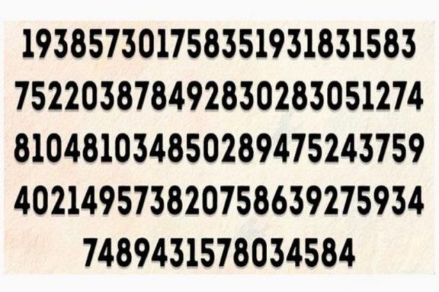 Can You Find The Number 843?