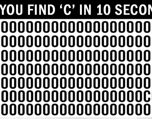 Find The Odd Letter In Just 10 Seconds! Are you up for the challenge?