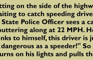 Five Old Ladies In A Car