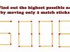 Only 1 in 10 can crack this puzzle: Find out the highest possible number by moving only 2 matches