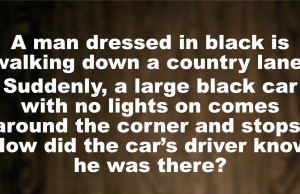 Can you solve this riddle without checking out the answer?