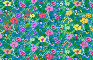 can you find the shears hidden in the flowers?