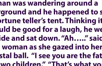 A man was wandering around a fairground.