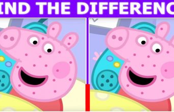 Spot the difference between these PEPPA PIG pictures!