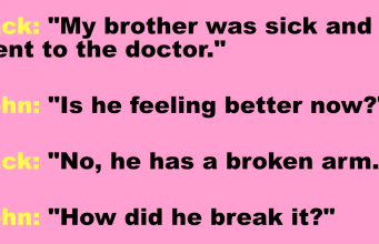 A man follow the doctor’s prescription