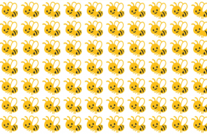 How fast can you find the difference bee?