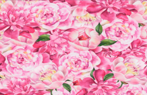 Can YOU find the butterfly among the peonies?