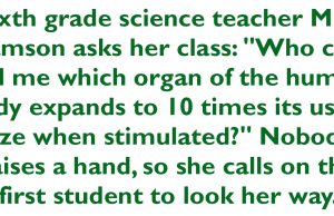 A student wants to get her teacher fired.