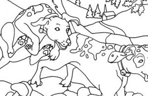 Find Heart, Rabbit, Chicken Drumstick and Fish.