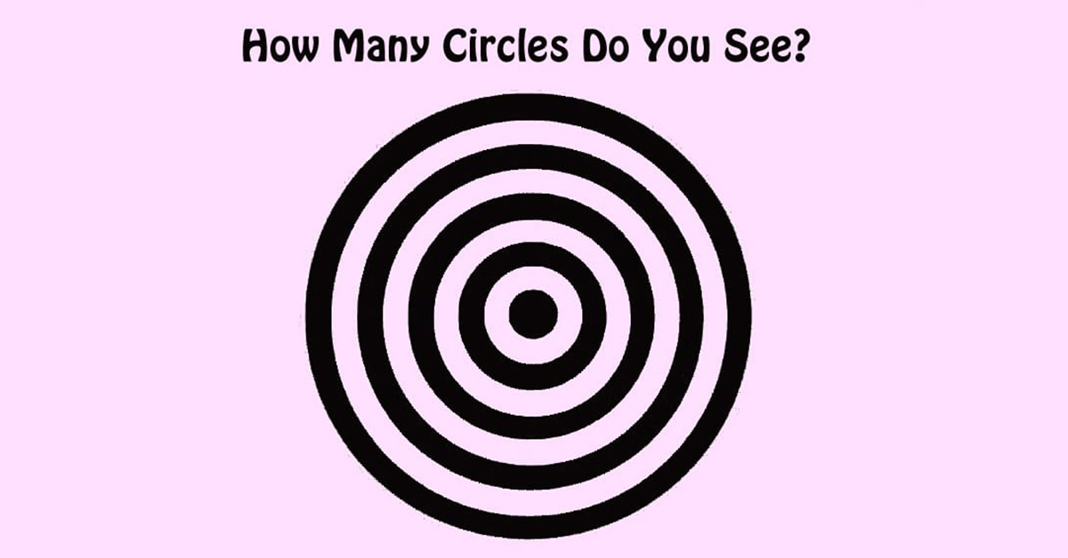How Many Circles Do You See In This Picture?