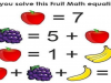 Can you solve this fruit math equation?