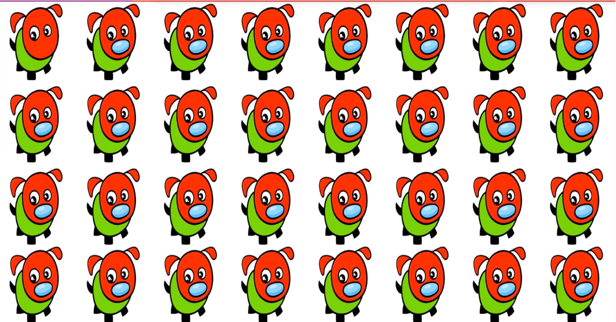 Find a difference among bunch of these cute pigs