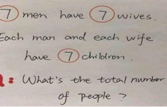 Solve This Math Riddle In Under 10 Seconds, can you?
