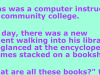 Lucas was a computer instructor at a community college