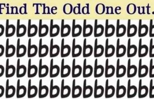 Can You Find The Odd One Out?