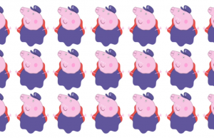 Spot the different Peppa Pig!